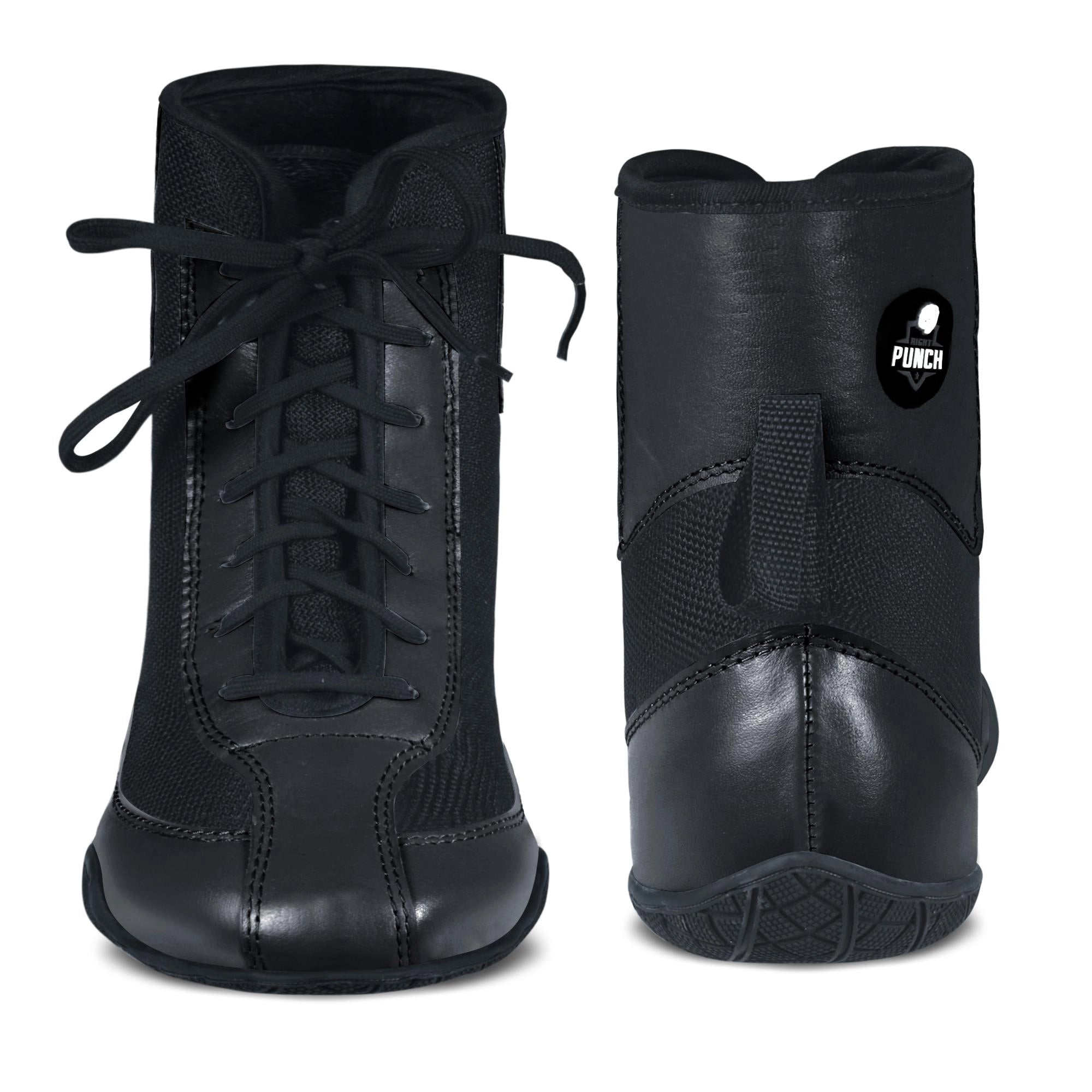 RightPunch Kickboxing Shoes For Sports Professioanls Intense Training