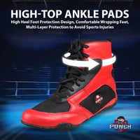 RightPunch Kickboxing Shoes Breathable Impact Safety Foot Protector