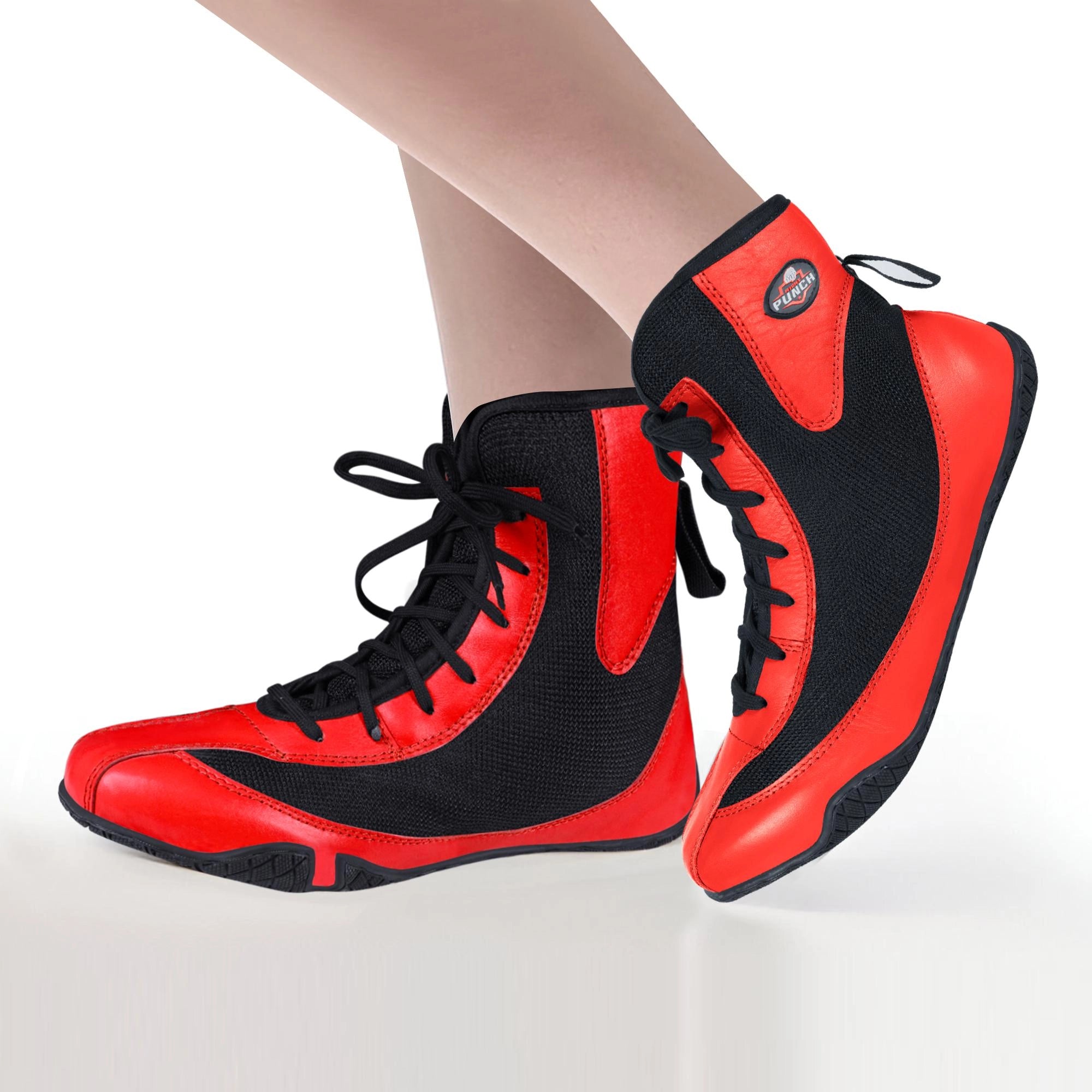 RightPunch Kickboxing Shoes For Sports Professioanls Intense Training