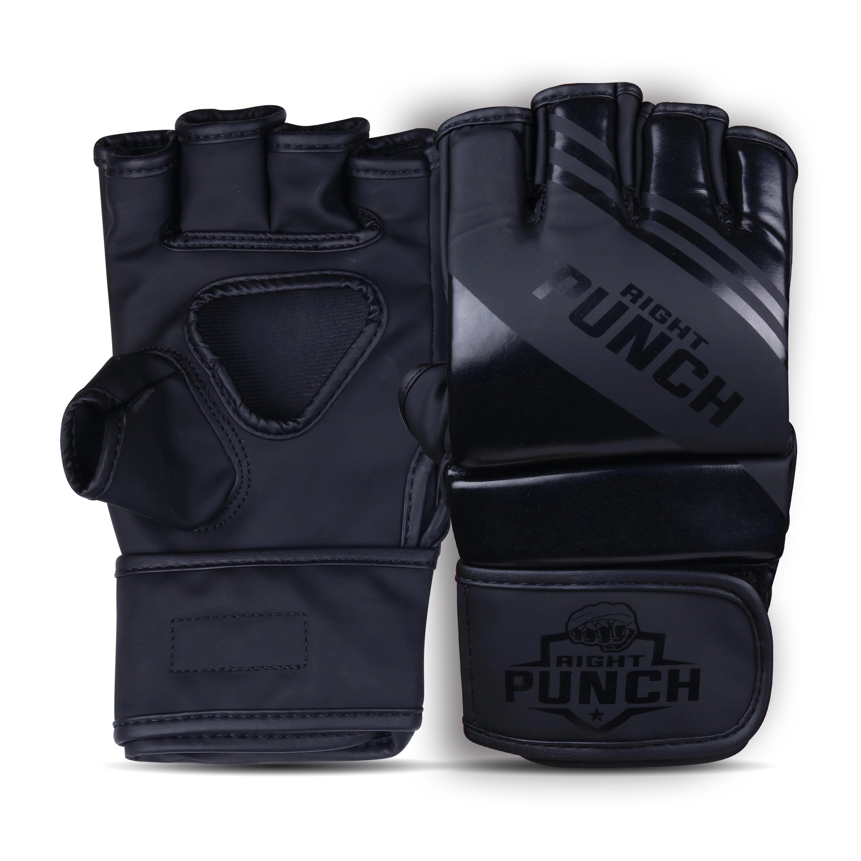 MMA Grappling Gloves Leather Impact Safety Intense Workouts