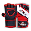 mma gloves right punch