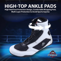 RightPunch Kickboxing Shoes Breathable Impact Safety Foot Protector