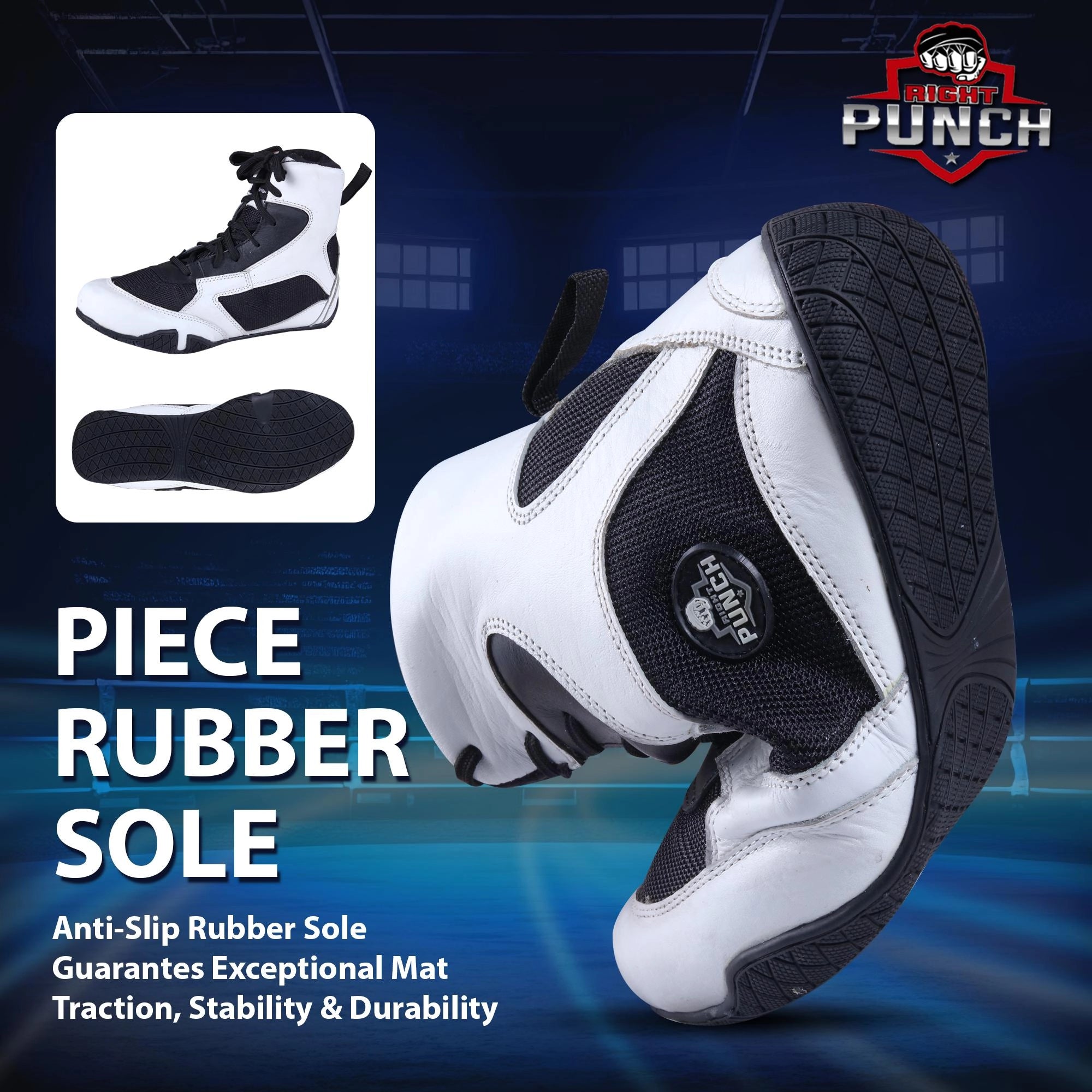 RightPunch Kickboxing Shoes Breathable Impact Safety Foot Protector