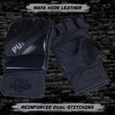 MMA Grappling Gloves Leather Impact Safety Intense Workouts