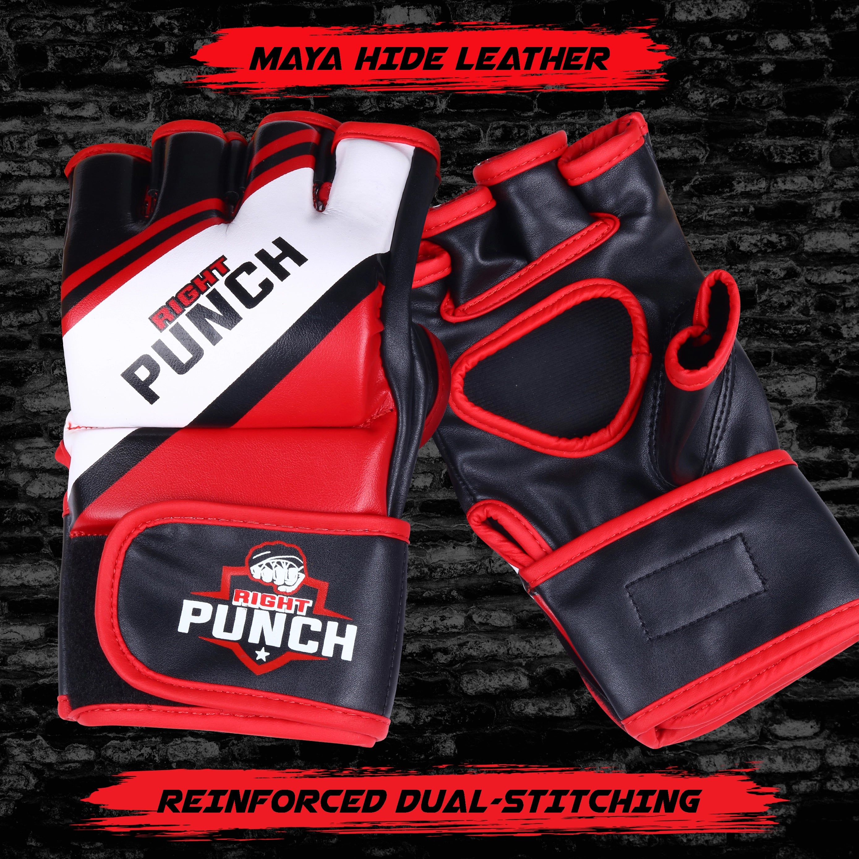 MMA Gloves For Mix Martial Arts Sports Sparring & Fight Gloves