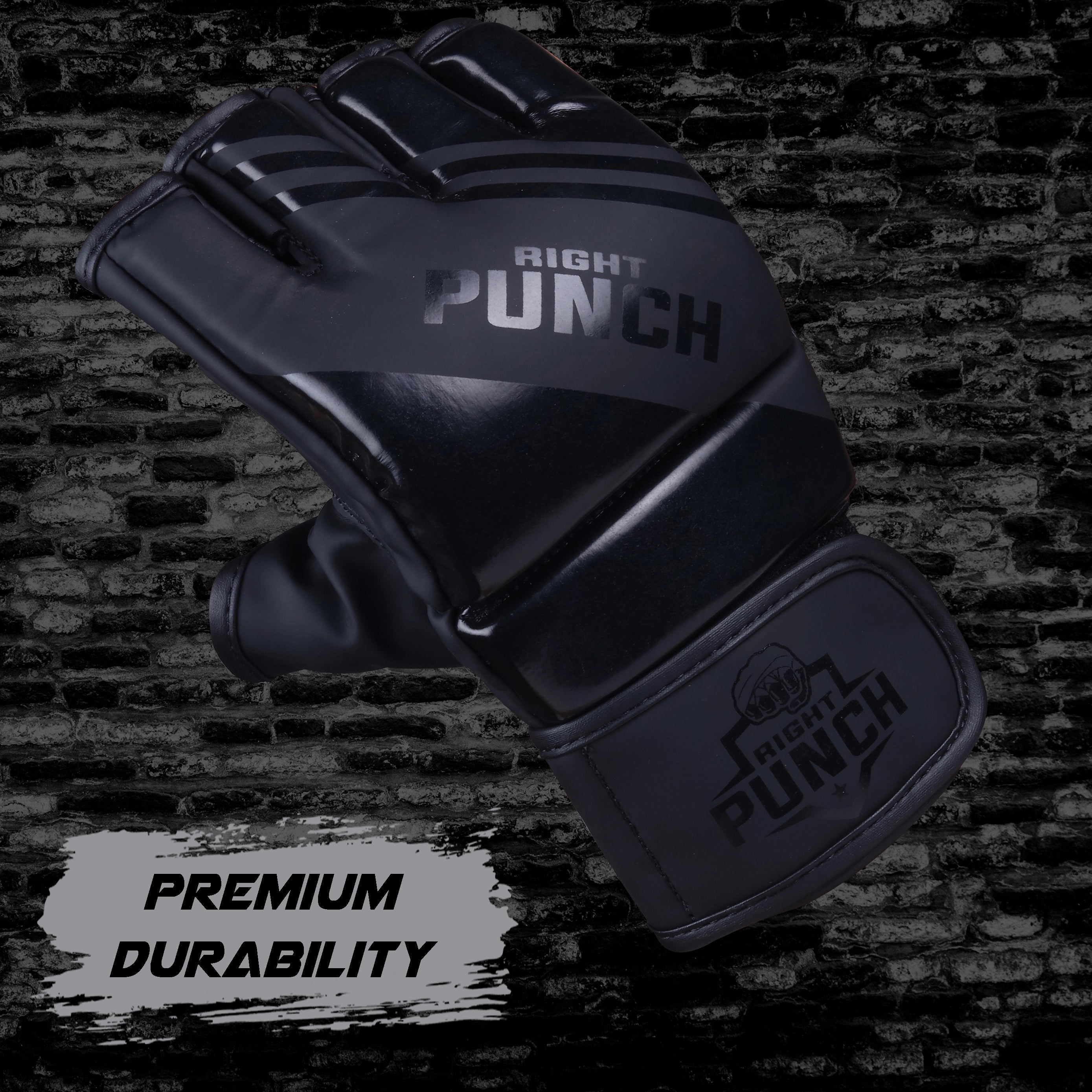 MMA Grappling Gloves Leather Impact Safety Intense Workouts