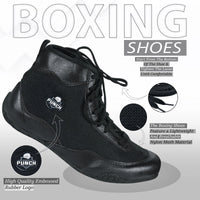 RightPunch Boxing Shoes For Training Amateur & Professionals