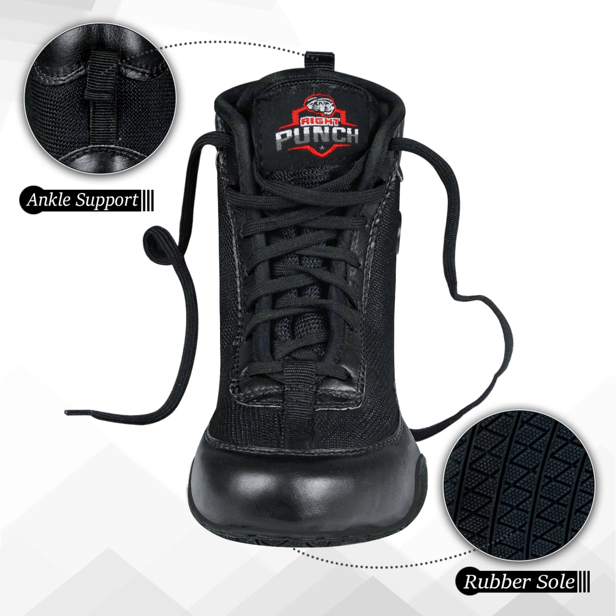 RightPunch Boxing Shoes For Training Amateur & Professionals