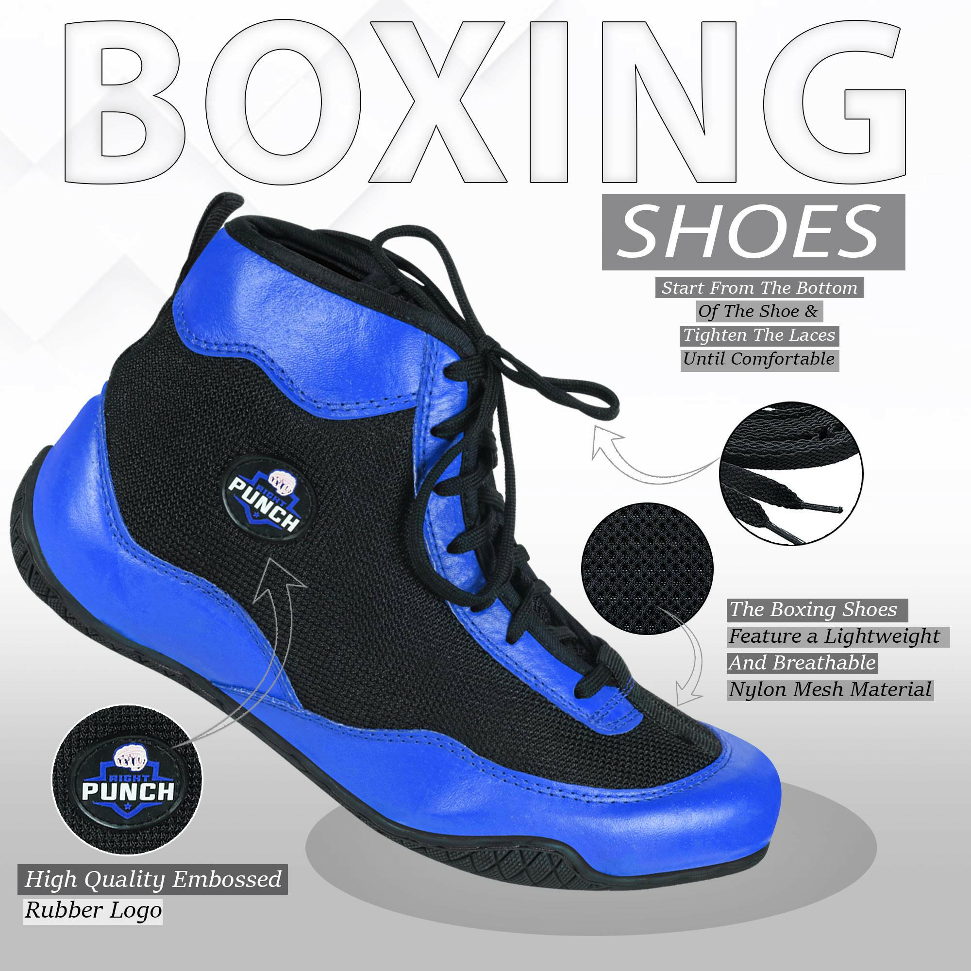 RightPunch Boxing Shoes For Training Amateur & Professionals