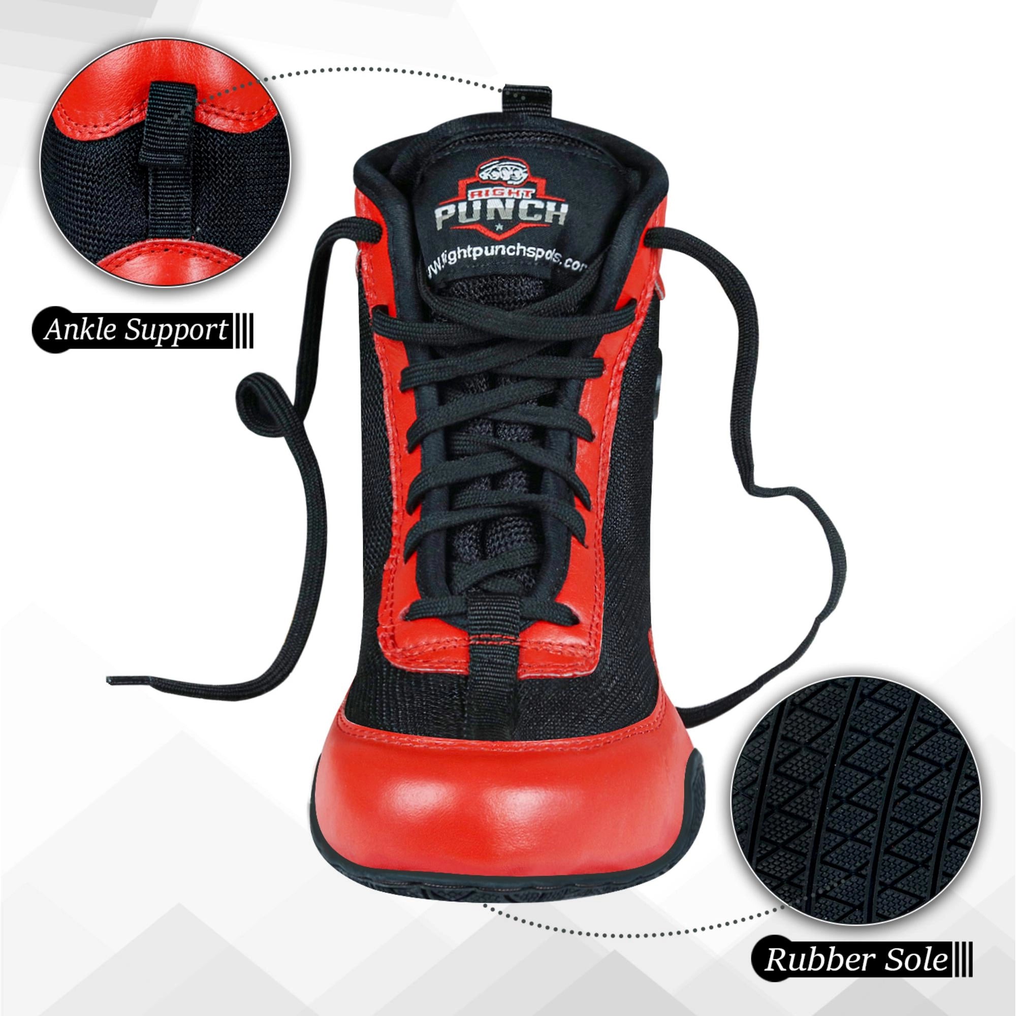 RightPunch Boxing Shoes For Training Amateur & Professionals