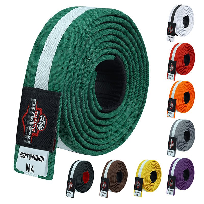 BJJ Stripe Belts for Kids - Brazilian Jiu Jitsu Stripe Belts for Kids - RightPunch Sports