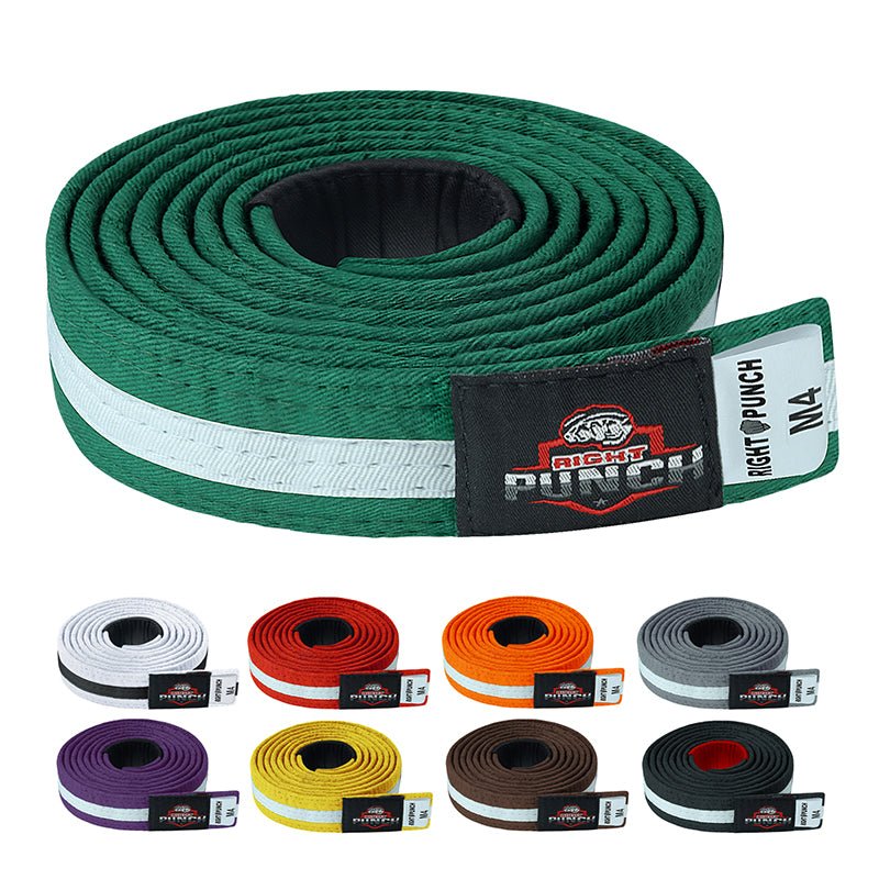 BJJ Stripe Belts for Kids - Brazilian Jiu Jitsu Stripe Belts for Kids - RightPunch Sports