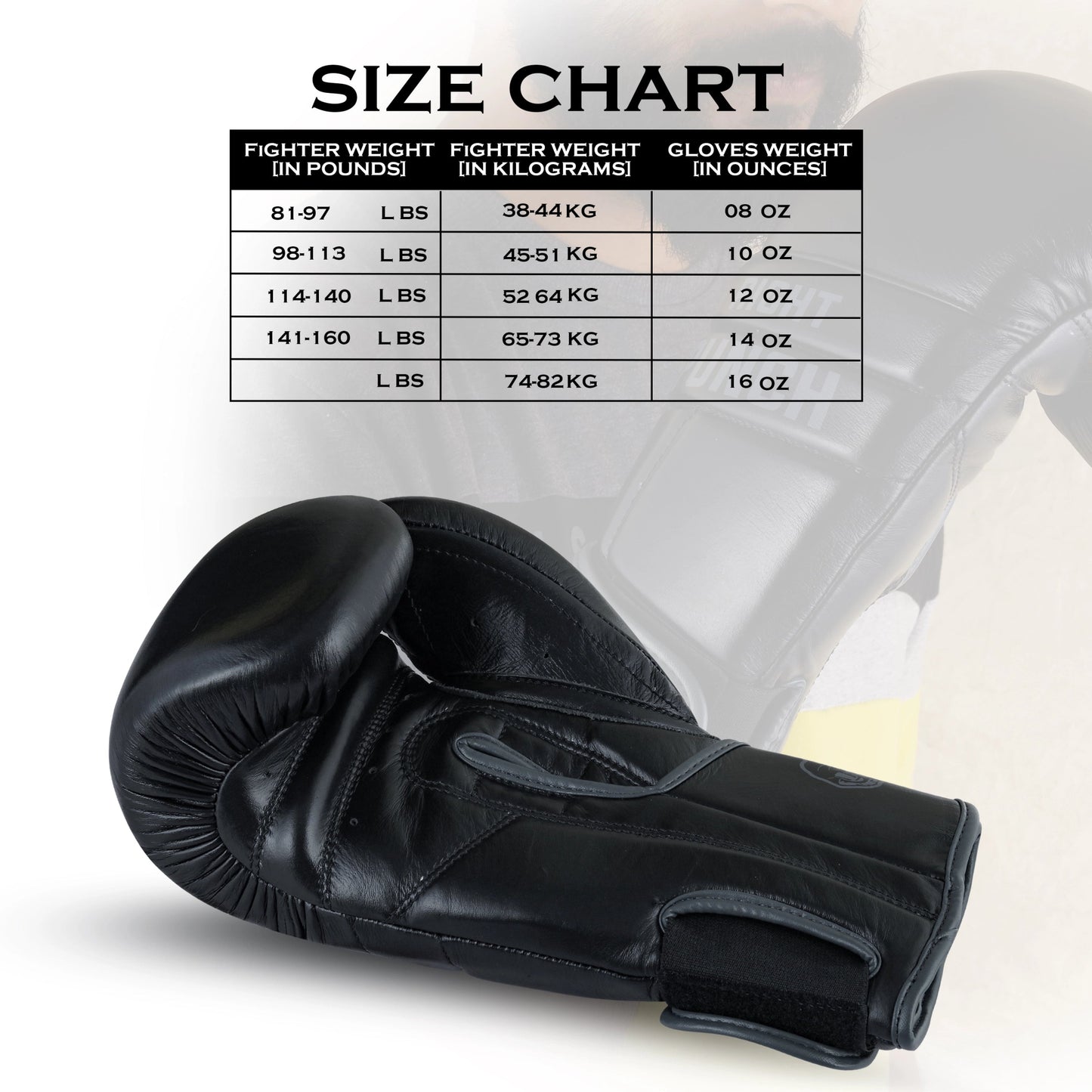 Boxing Gloves Pure Leather Shock Absorption - RightPunch Sports