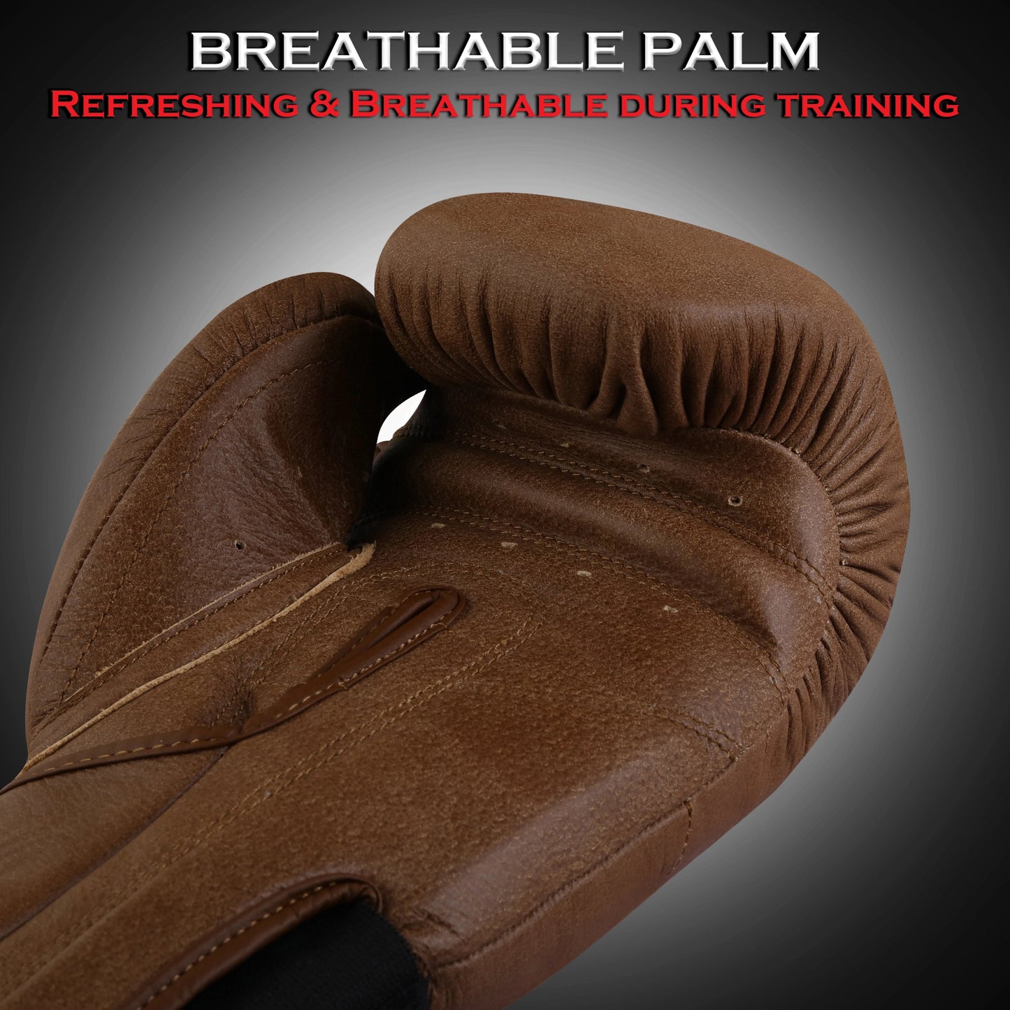 Boxing Gloves Pure Leather Shock Absorption - RightPunch Sports