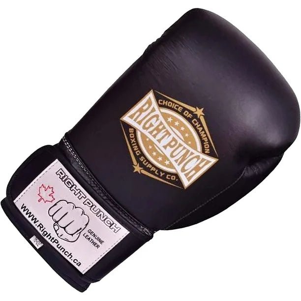 Genuine Leather Boxing Gloves Dark Puce - Unisex Sparring Gloves - RightPunch Sports