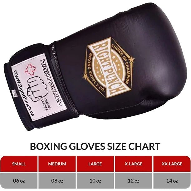 Genuine Leather Boxing Gloves Dark Puce - Unisex Sparring Gloves - RightPunch Sports