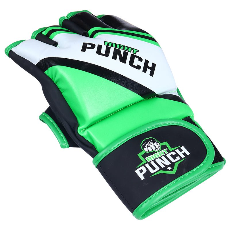 Green MMA Grappling Gloves – Training & Sparring - RightPunch Sports