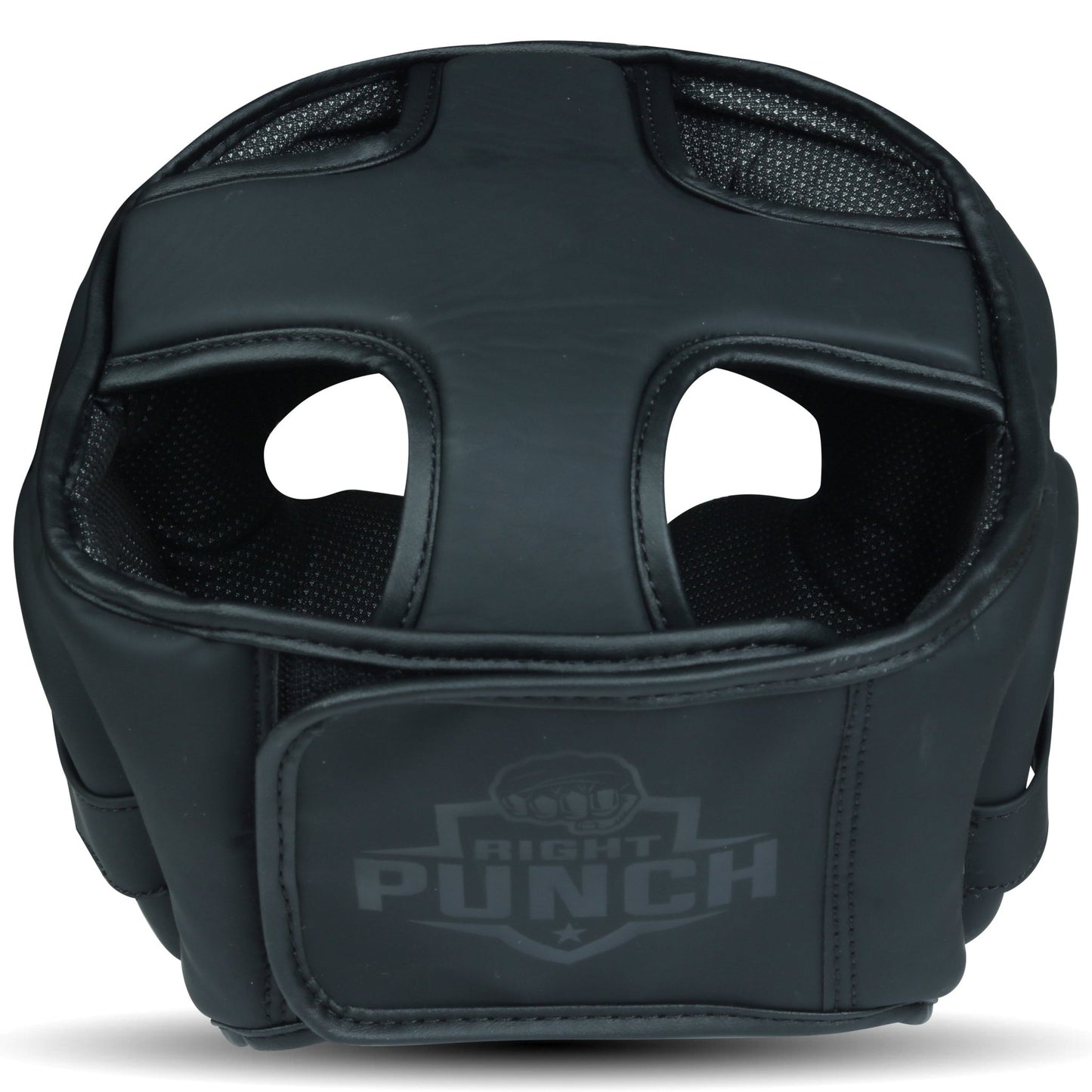 High Quality Black Taekwondo Head Guard - RightPunch Sports