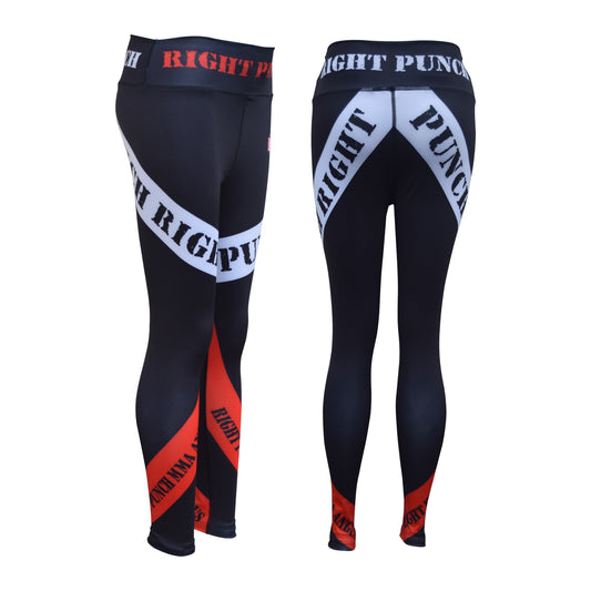 High Quality Women Stratchable Leggings Fitness Sublimation Print - RightPunch Sports