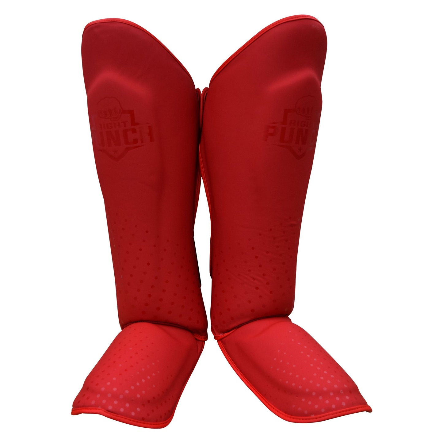 MMA Shin Pads - Red MMA Shin Guards - RightPunch Sports