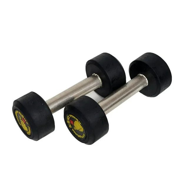 Non - Slip Cast Iron Dumbbells Set for Strenght Training - RightPunch Sports