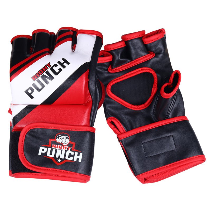 Red MMA Grappling Gloves – Training & Sparring - RightPunch Sports