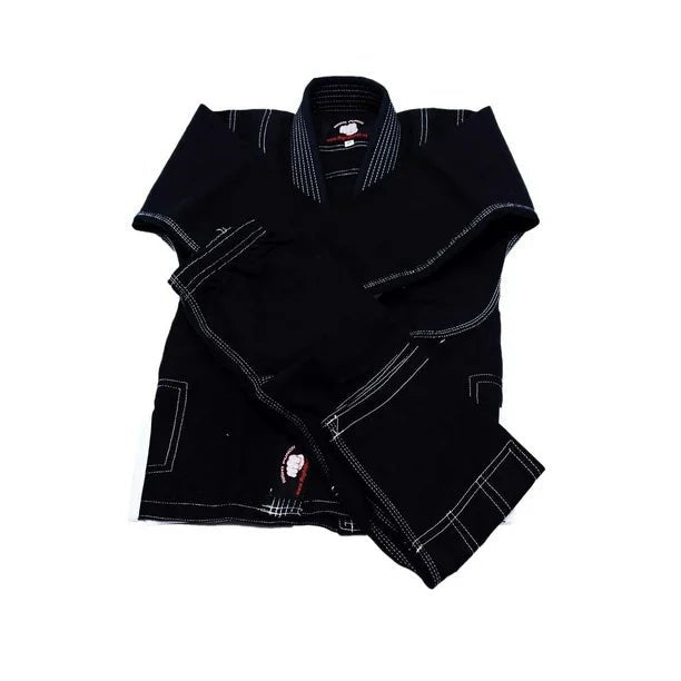 Right Punch Brazilian Jiu Jitsu Suit BJJ Uniform Black With Free Belt - RightPunch Sports