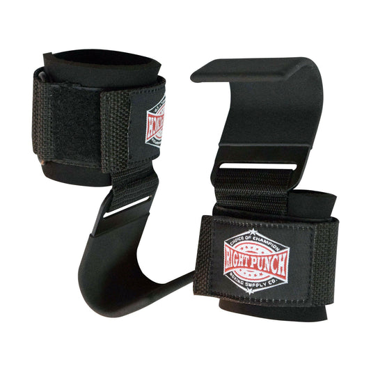 Right Punch Weight Lifting Hook Straps.