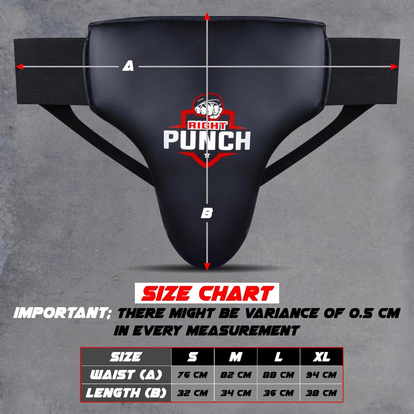 RightPunch Groin Guard For Boxing MMA Protective Groin Combat Sports - RightPunch Sports