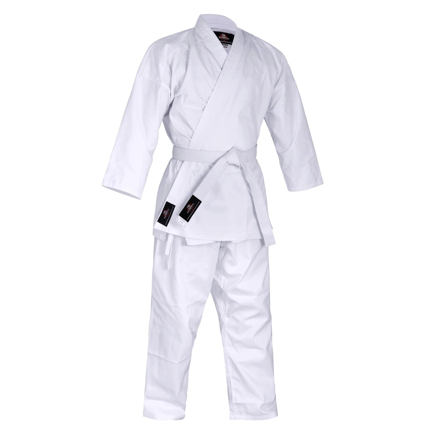 RightPunch Karate Suit White For Beginner & Professionals 8oz - RightPunch Sports