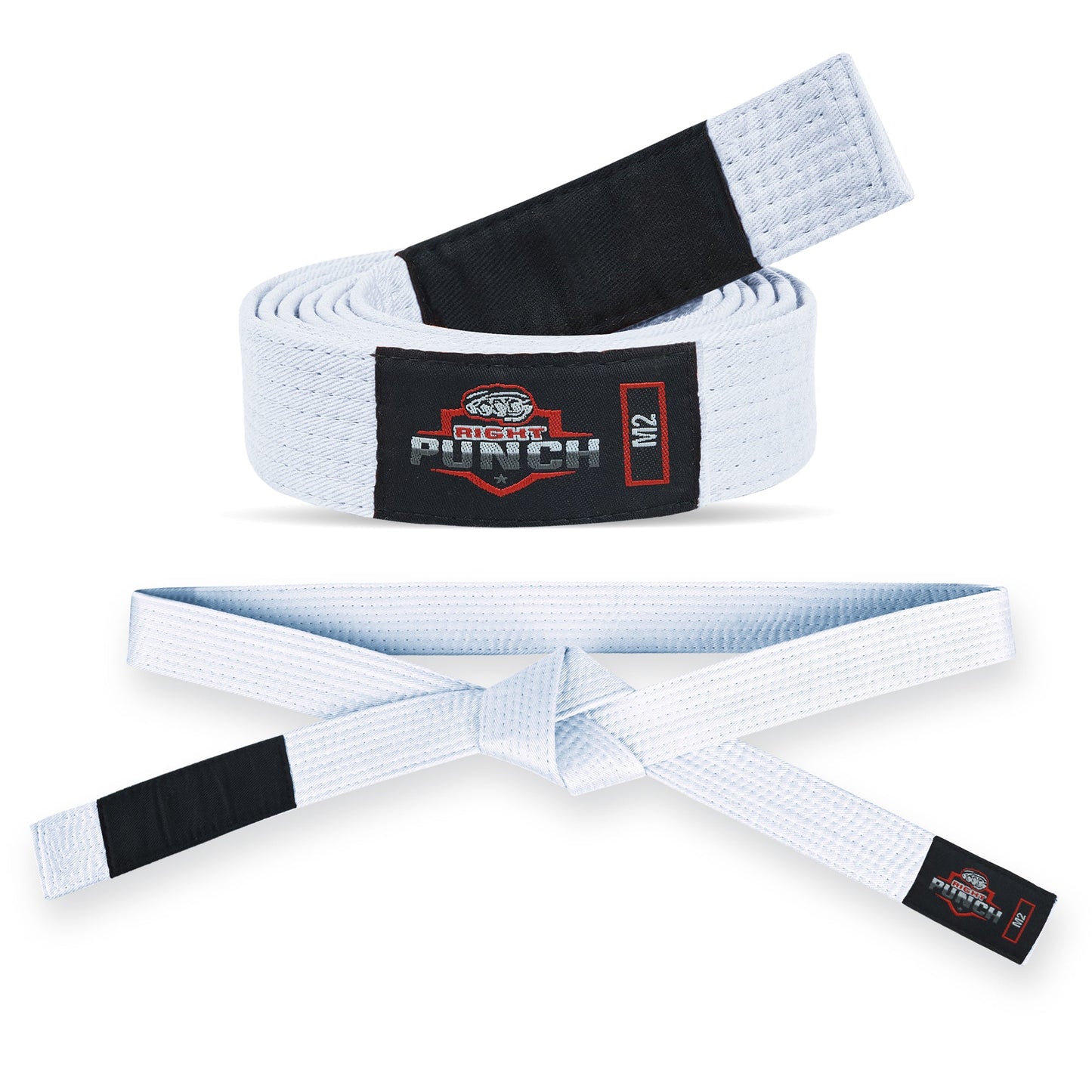 White BJJ Belts for Kids - RightPunch Sports