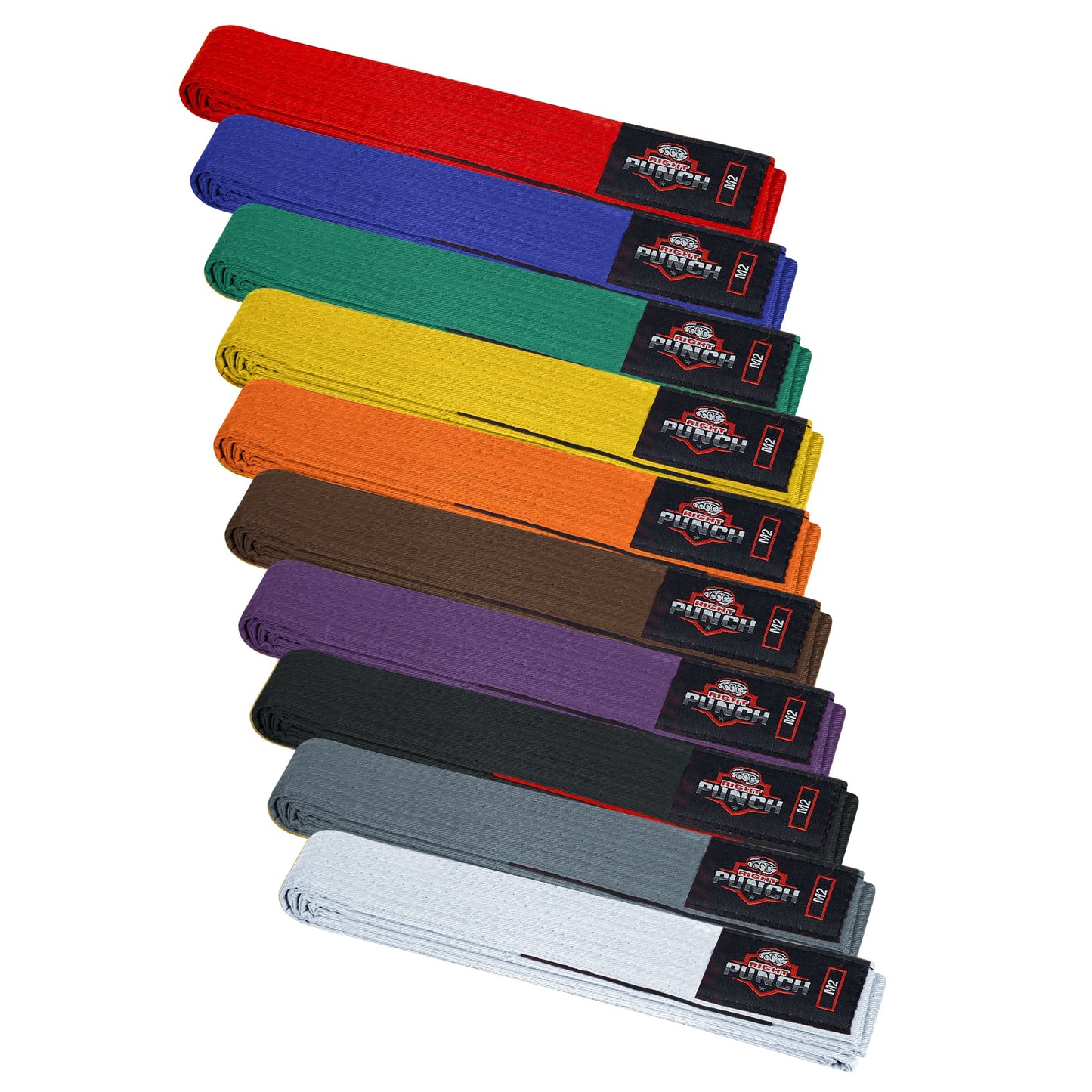 White BJJ Belts for Kids - RightPunch Sports