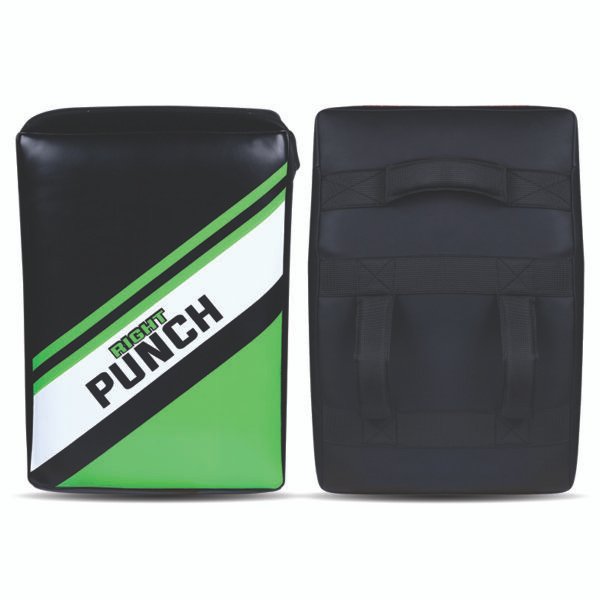 RightPunch MMA Curved Kick Shield Green - Image 3
