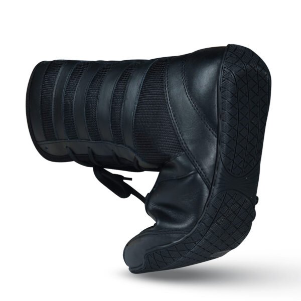 RightPunch Pro High-Top Boxing Boots - Black/Black - Image 5