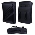 RightPunch Black MMA Curved Kick Shield