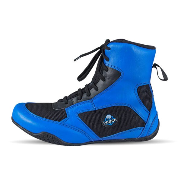 Blue Men's Boxing and Wrestling Boots - Image 2