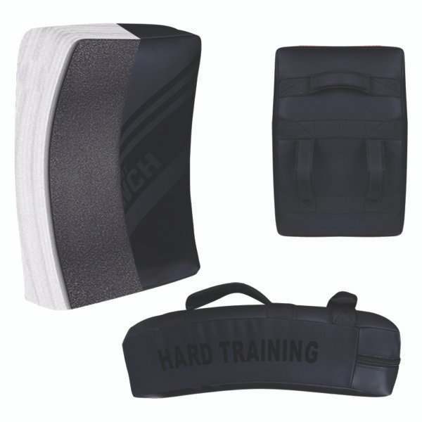 RightPunch MMA Curved Kick Shield Black - Image 2
