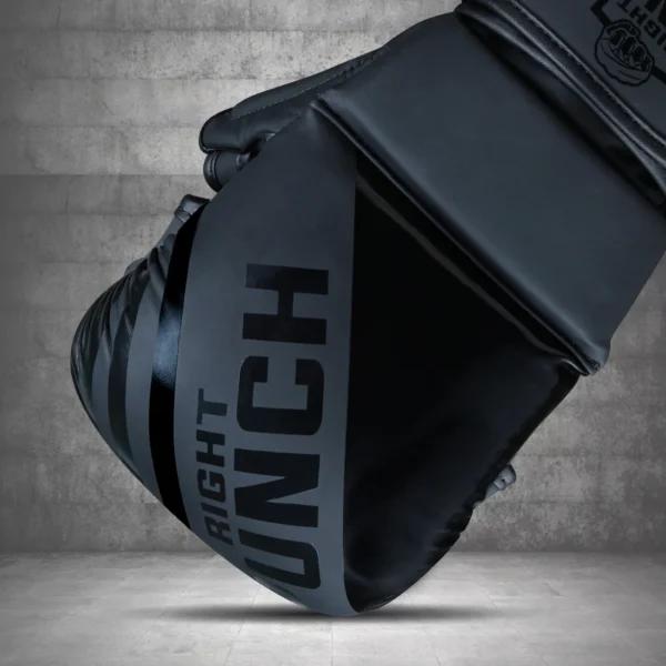 RightPunch Black MMA Shooter Gloves - Image 2