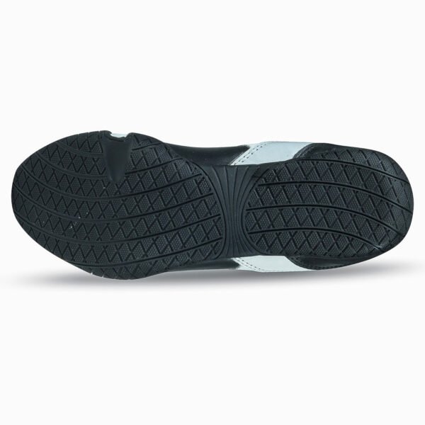 RightPunch Pro High-Top Boxing Boots - White/Black - Image 5