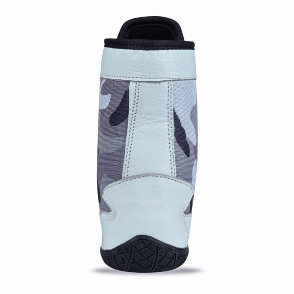 RightPunch White Camo Shoes for Boxing and Wrestling - Image 5