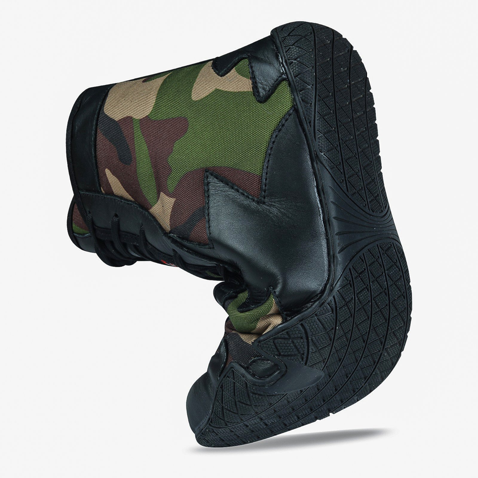 RightPunch Black Camo Shoes for Boxing and Wrestling 5 RightPunch Black Camo Shoes for Boxing and Wrestling - Image 5