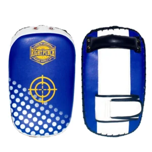 RightPunch Martial Arts Thai Pads Blue