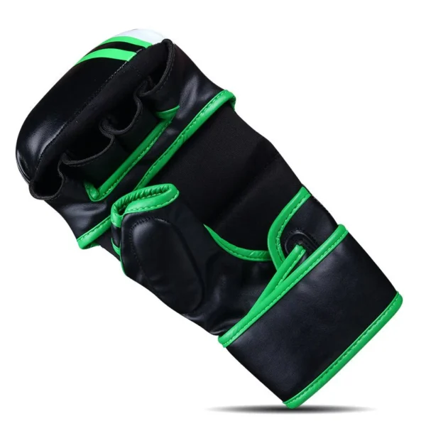 RightPunch Green MMA Shooter Gloves - Image 6