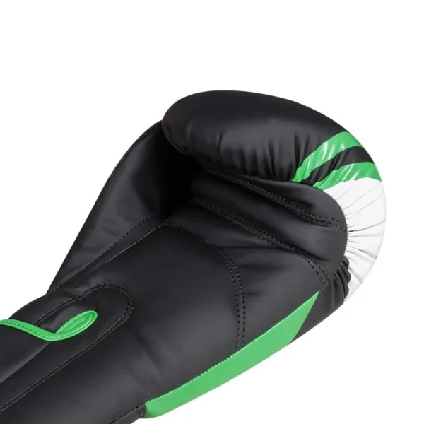 RightPunch Green Synthetic Leather Boxing Gloves - Image 5