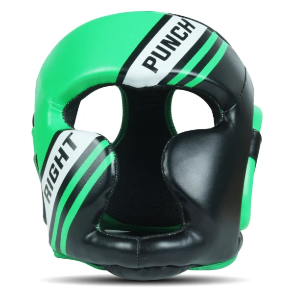 RightPunch Green Boxing and MMA Head Guard - Image 4