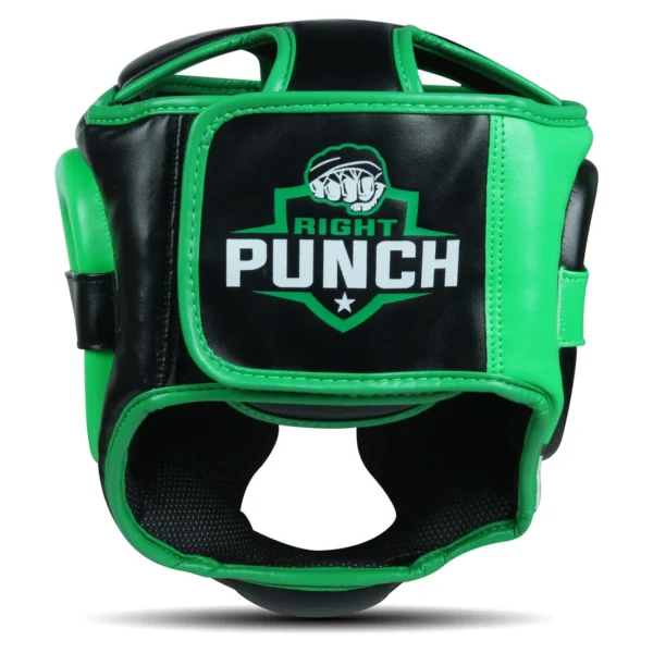 RightPunch Green Boxing and MMA Head Guard - Image 3