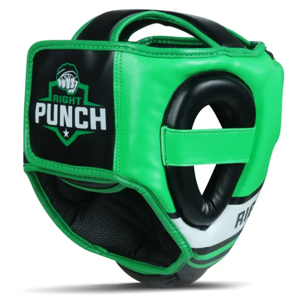 RightPunch Green Boxing and MMA Head Guard - Image 2