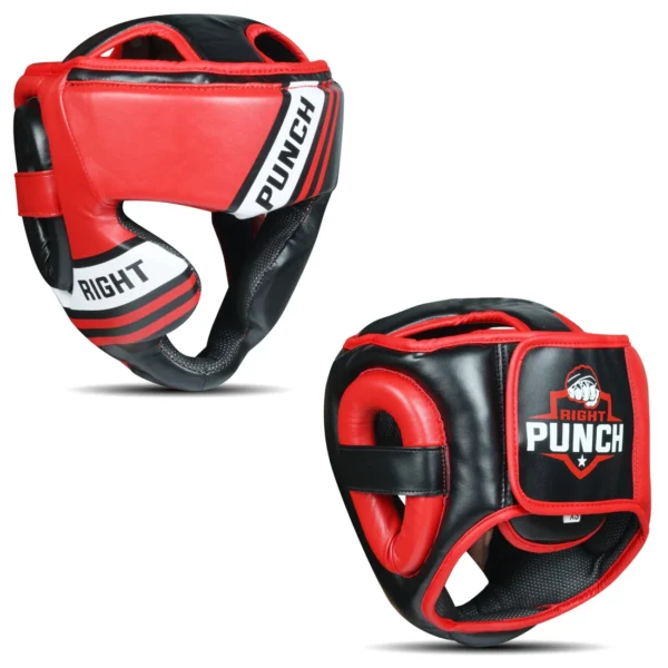 RightPunch Red Boxing and MMA Head Guard - Image 5