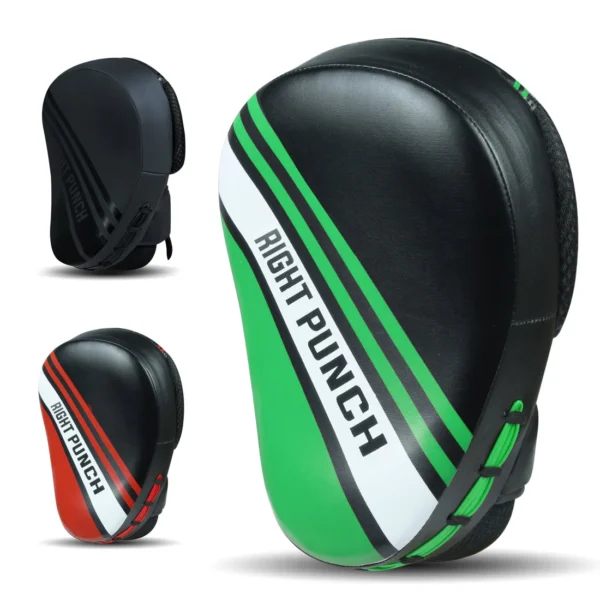 Premium Protection with Green Boxing Focus Pads - Image 6