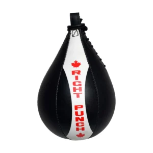 RightPunch Professional Boxing Speed Ball Black